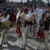 Opening sheep grazing season - traditional pastoral event in Ludzimierz  